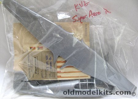 KVZ 1/40 Super Aero 45 - Bagged plastic model kit